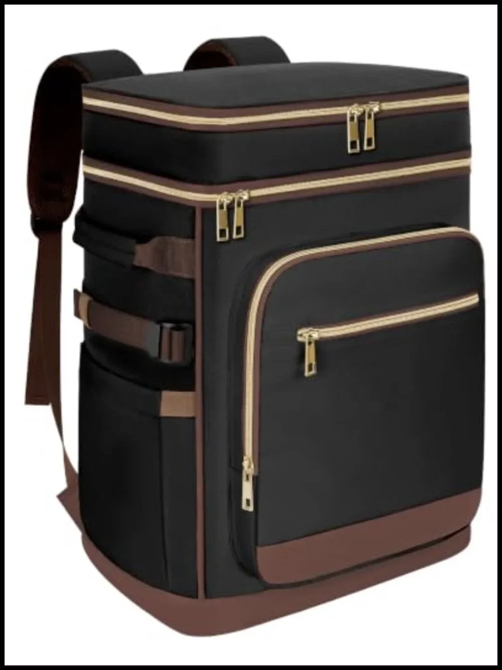 Leak Proof Insulated Backpack Cooler 27L 48 Can Waterproof Thermal